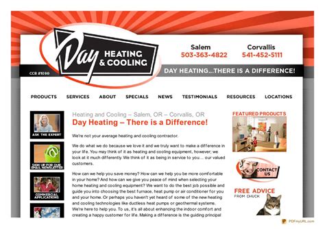 salem oregon heating and cooling